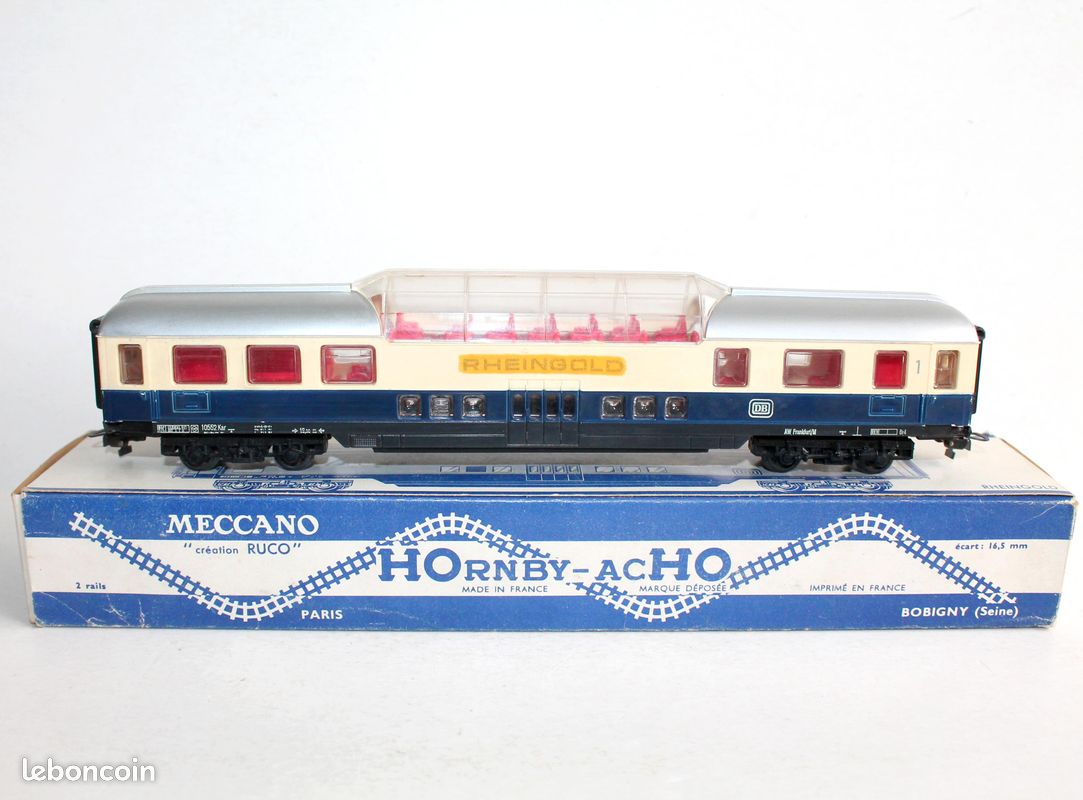 Roco 44747 Voiture Voyageurs 1ère Classe DB Bleu Foncé/crème - Neuf