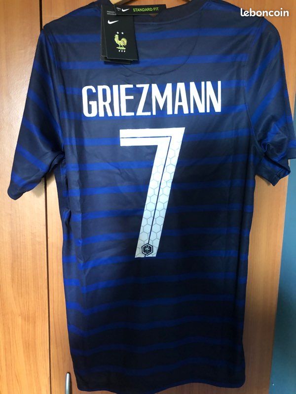 Maillot équipe de France 2021 Bleu/Blanc (image 3)
