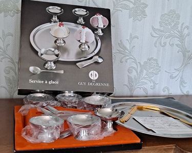 Service à Glace - Ensemble Pince Et Pelle à Glaçons - Acier Inoxydable Argenté