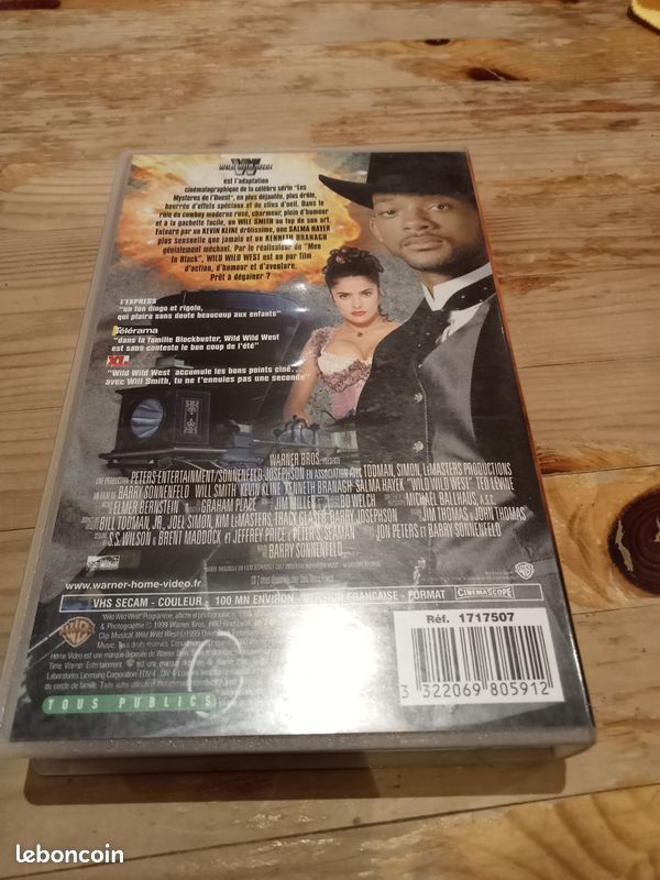 Cassette vidéo "Wild Wild West" (image 2)