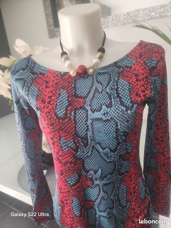 Une robe imprimée taille 36 marque NA-KD (image 4)
