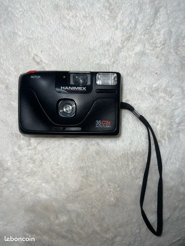 Appareil photo argentique Hanimex 35 C2s Motor Auto Flash 35 mm en excellent état (image 2)