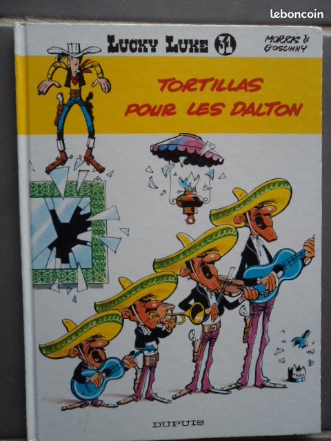 BD Lucky Luke « Tortillas pour les Dalton » (image 1)