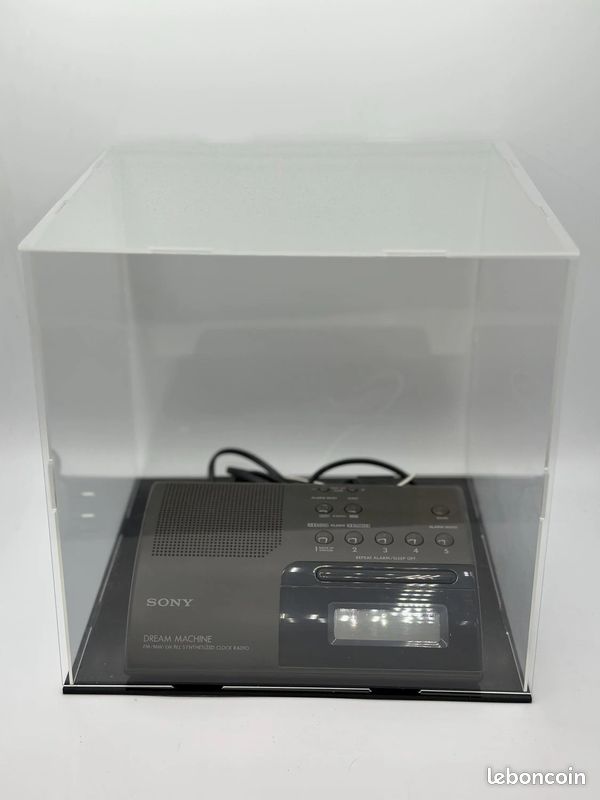 Réveil Vintage Sony ICF-A6500L Des Années 90 - Fonctionnel état Retro