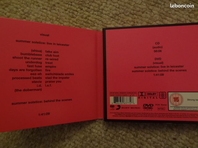 Kasabian collector cd + DVD (image 3)