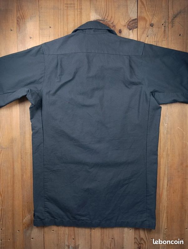 Chemise Dickies Homme S marron foncé Workwear Mister Manches Courtes USA #P181 (image 5)