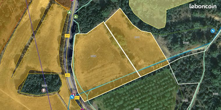 Parcelles Agricoles Bio avec bail gratuit - Jouques - 0,865 hectares