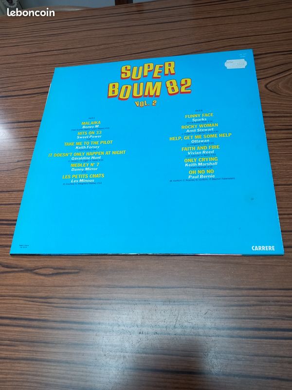 1 disque 33t super boum 82 très bon état (image 2)