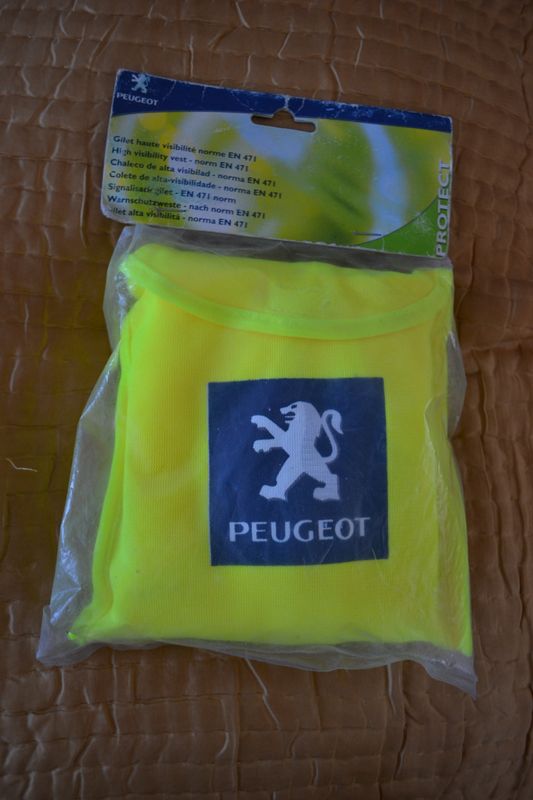 Gilet jaune Peugeot neuf - Équipement auto