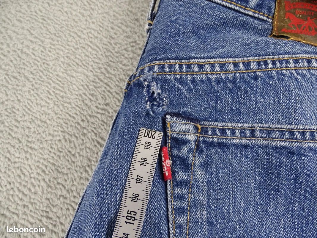 Jean Levi's 501 W32 L32 Vintage Bleu Brut / Straight Fit / Levi Strauss (image 11)