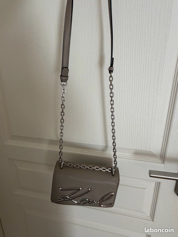 Sac Karl Lagerfeld beige (image 5)