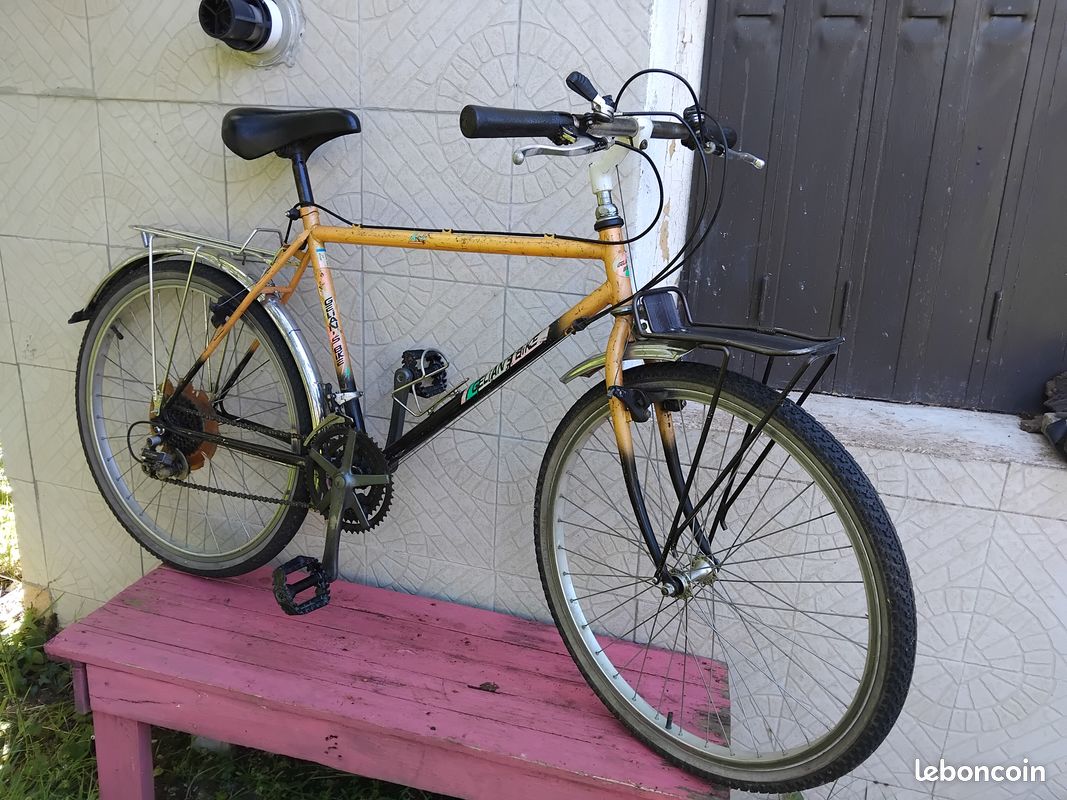 Vélo vtt Gitan 26pcs,21vts, double porte bagage (image 1)