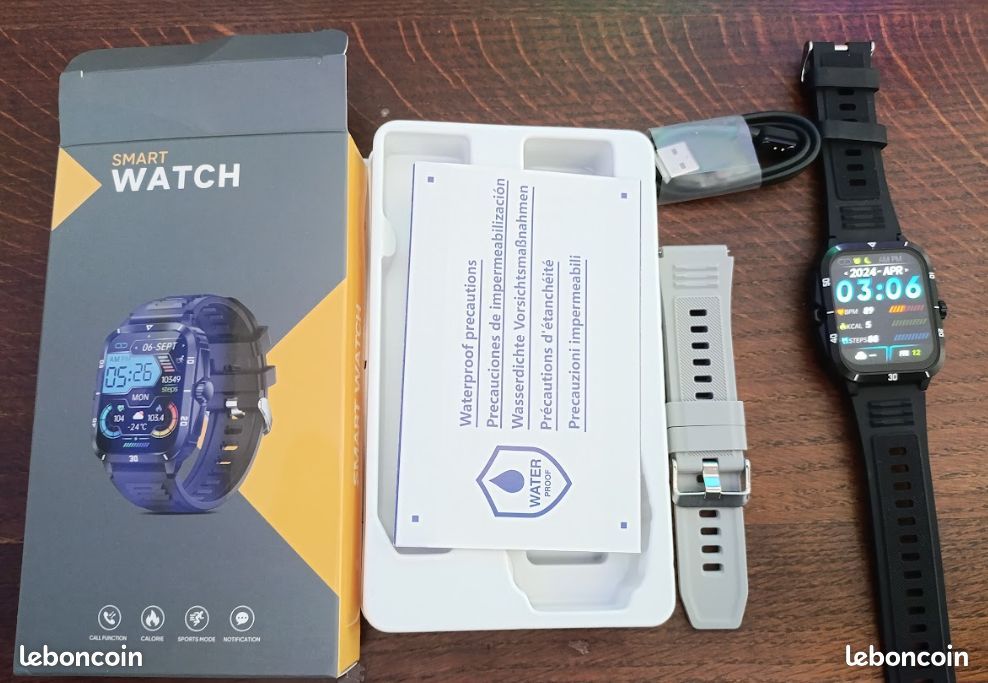 Montre Connectée Homme Sport Smartwatch (image 2)