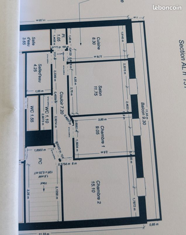 Appartement 3 pièces 58 m² · à Hyères · 57,8 m² · 900 €/mois