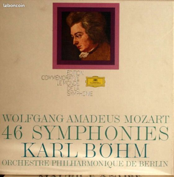Coffret des 46 symphonies de MOZART (image 1)
