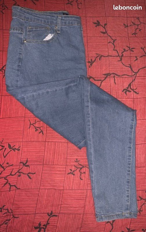 Jeans Skinny Bleu Boohoo (image 1)