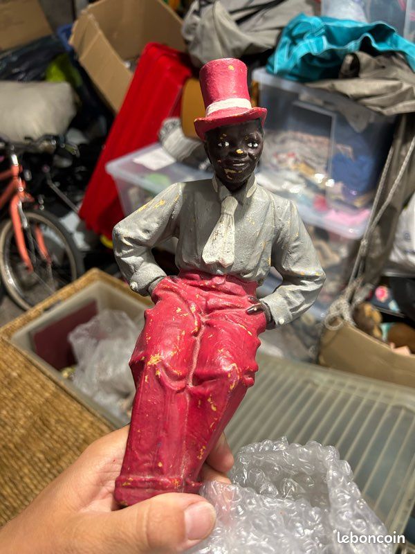 Lot 6 grandes figurines vintage – déco rétro style (image 3)