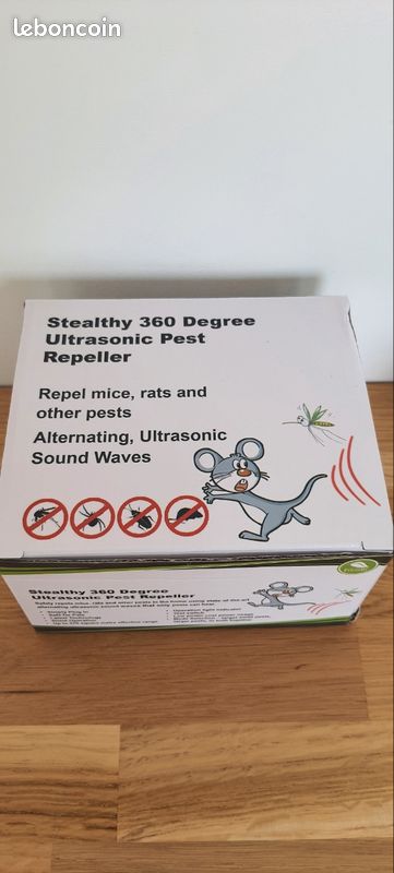 Répulsif ultrason 360°- NEUF (image 4)