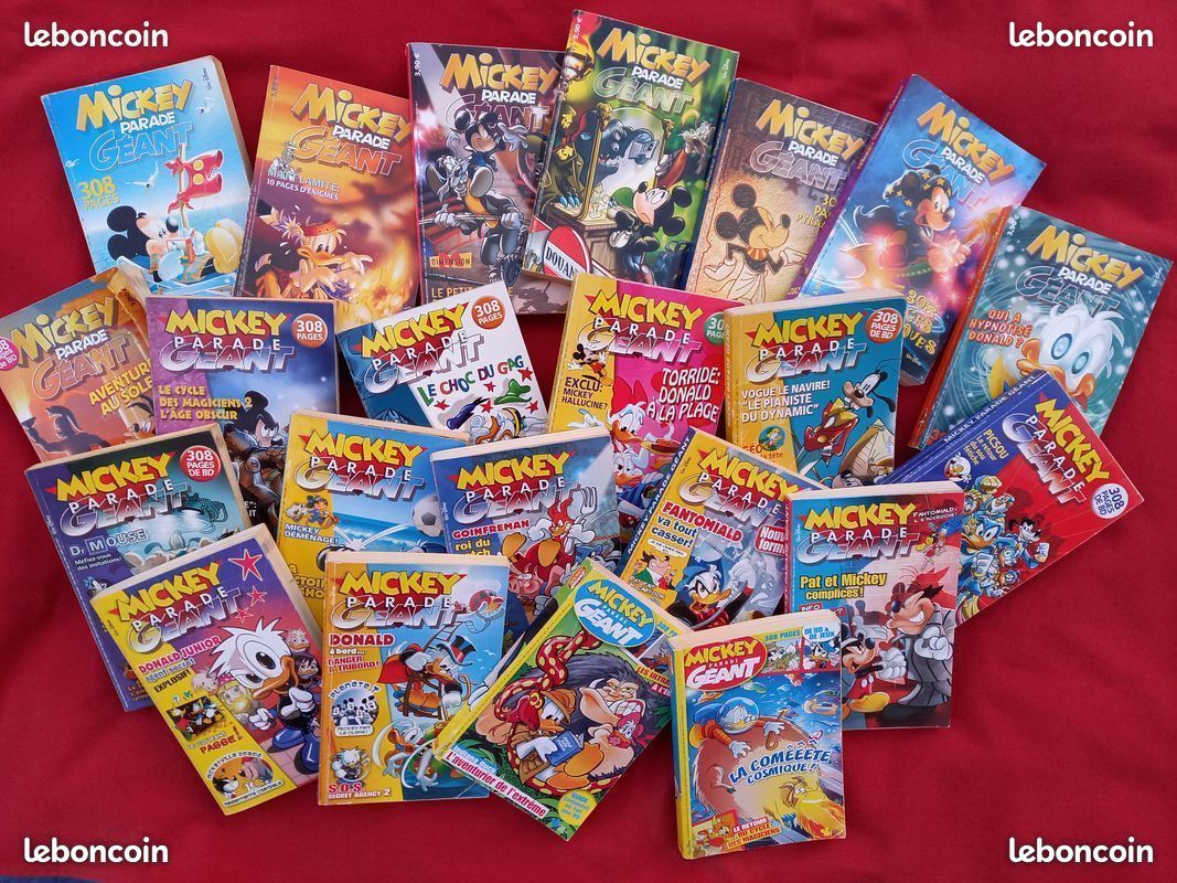 BD Collections Mickey - Picsou - Pif - Placid Muzo - Titi - Pim Pam Poum... (image 11)