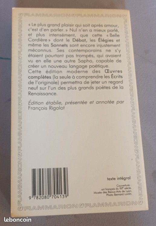 Sonnets-élégies débat de folie et d'amour (image 2)