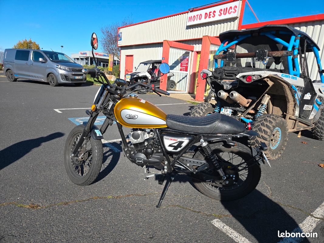 Moto 50cc MASH Dirt tarck jaune gold Motos