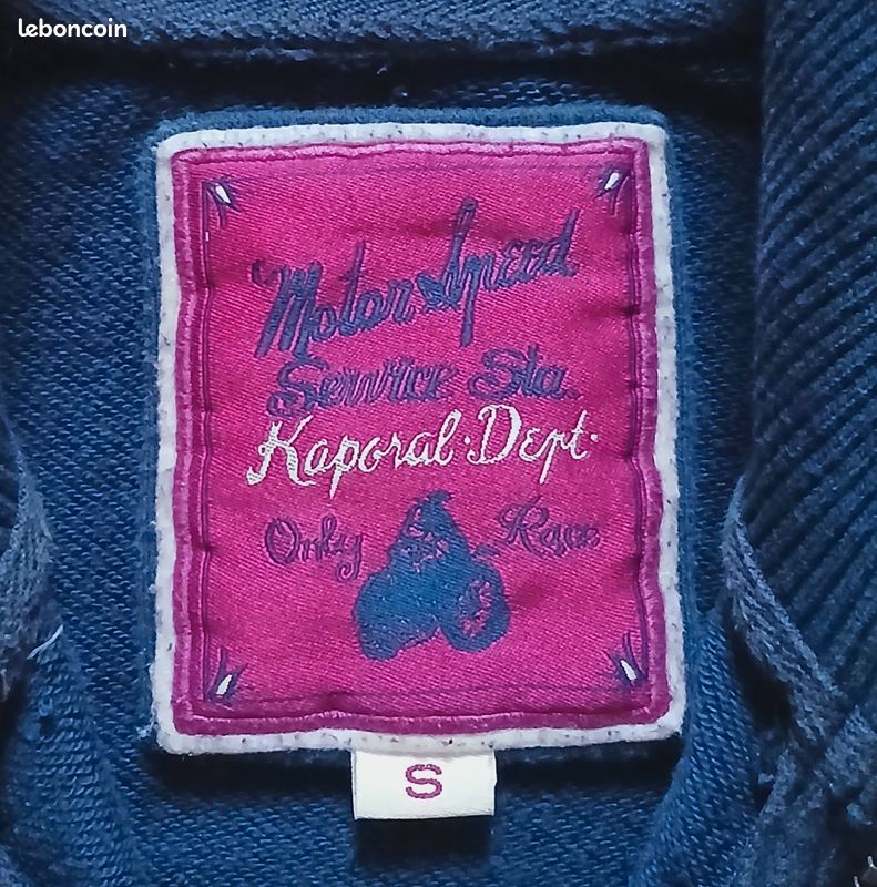 Sweat à zip Kaporal - Style Varsity / College | Taille S (image 8)