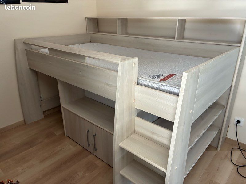 Lit enfant avec bureau (image 2)