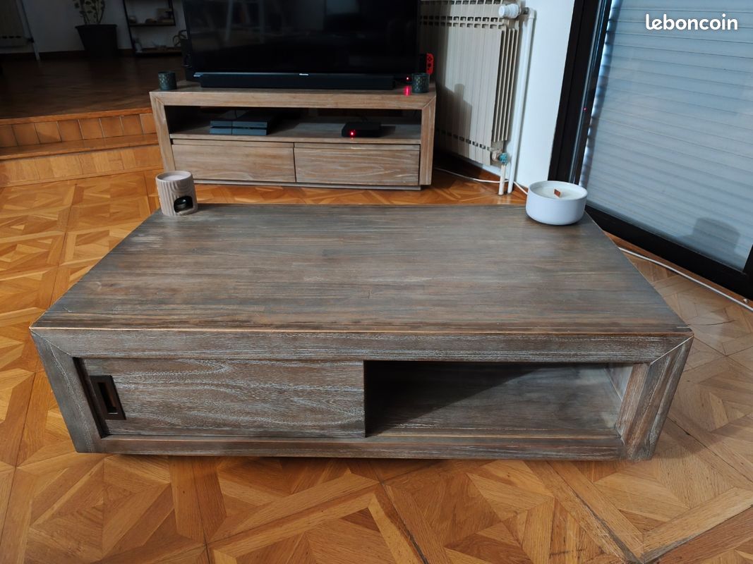 Meuble TV + Table basse (image 1)