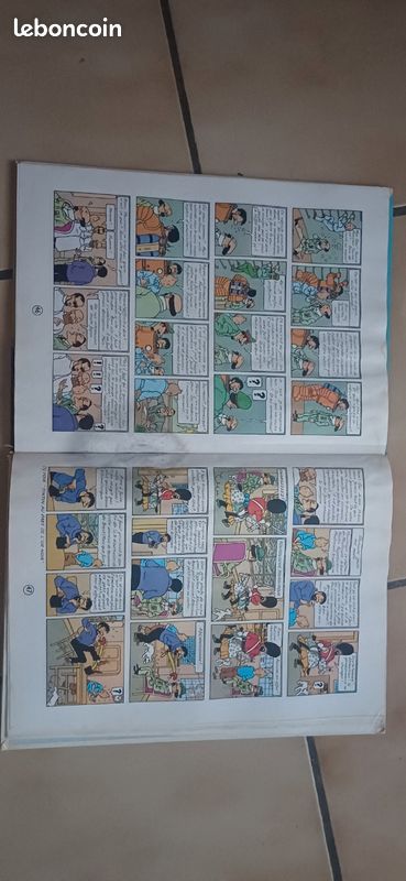 BD Tintin - Objectif Lune (Casterman) - État Satisfaisant (image 4)