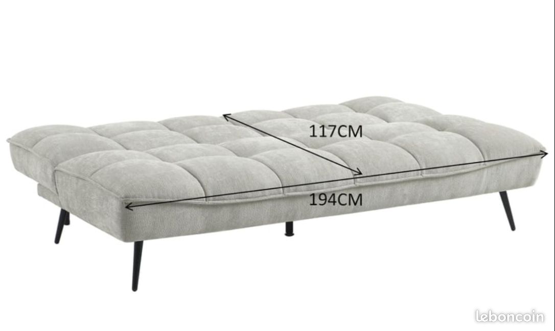 Banquette lit neuf (image 3)