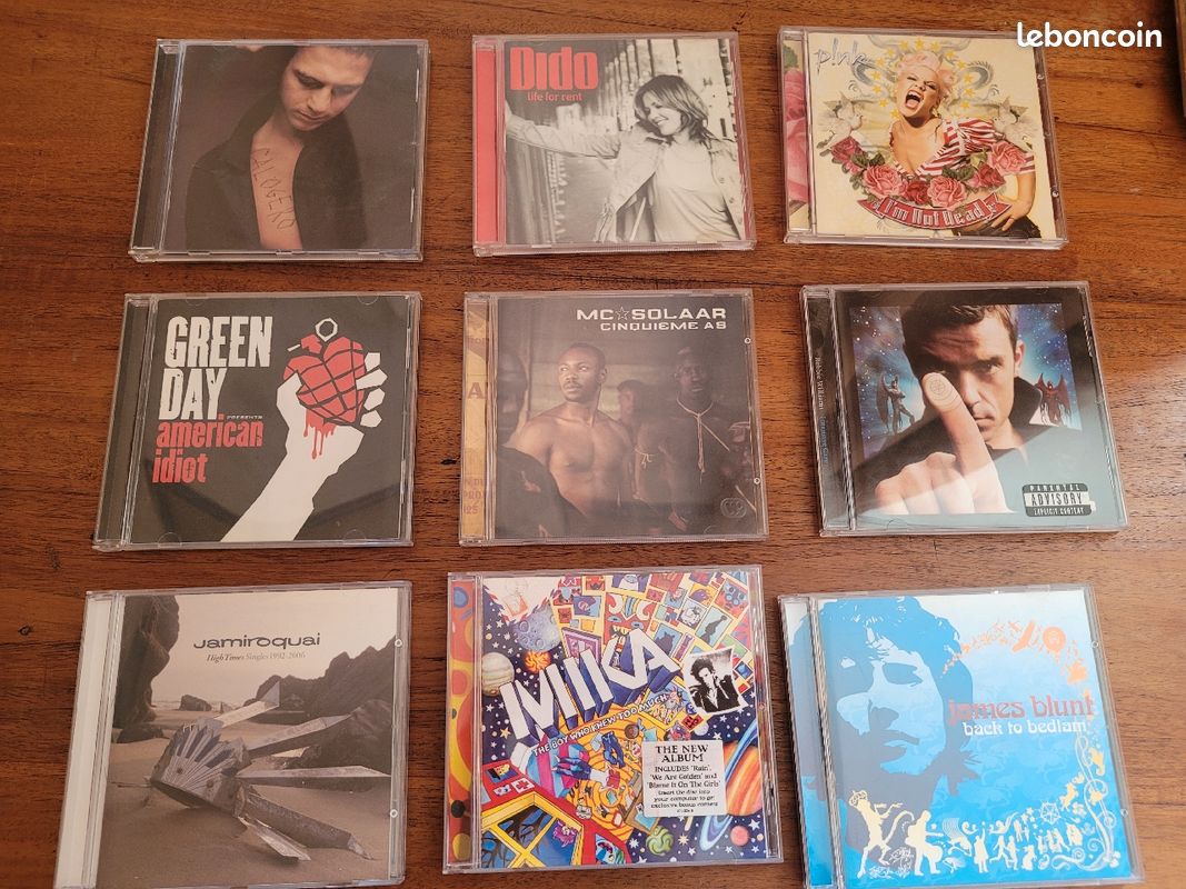 CD à vendre à l'unité ou en lot (image 1)