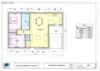 Maison 4 pièces 71 m² · à Béruges · 71 m² · 155 000 €