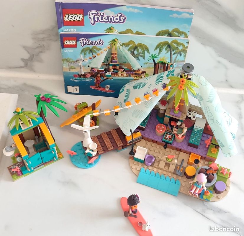 41700 Lego Friends camping à la plage - Jeux & Jouets