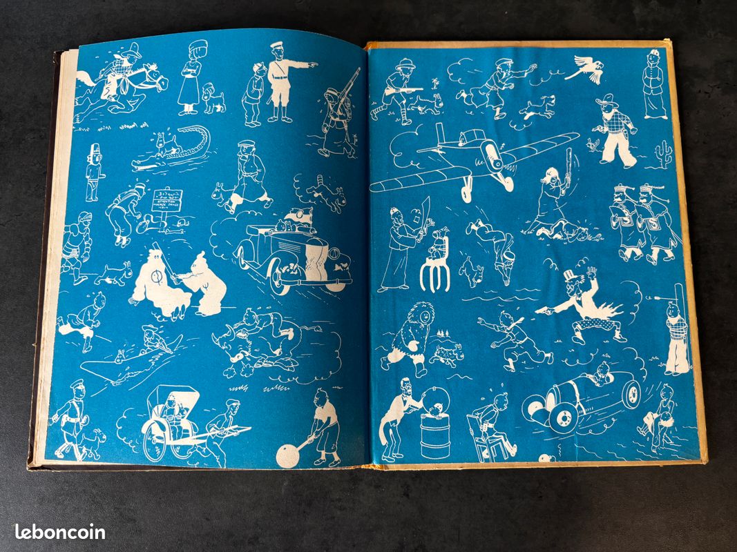 Tintin Au Pays De L'or Noir EO B4 De 1950 (image 17)