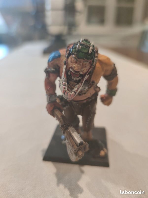 2 Figurines Warhammer en plomb: Chef de guerre orques sur Vouivre + Géant (image 6)