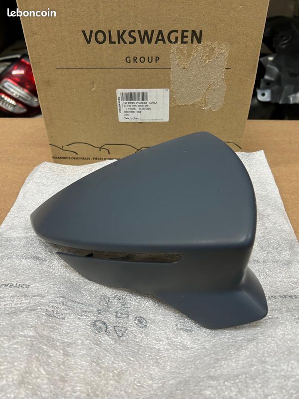 Coque De Rétroviseur Extérieur Gauche Pour Peugeot 208 I & 2008 - Noir - Référence JOHNS 57 28 37-90