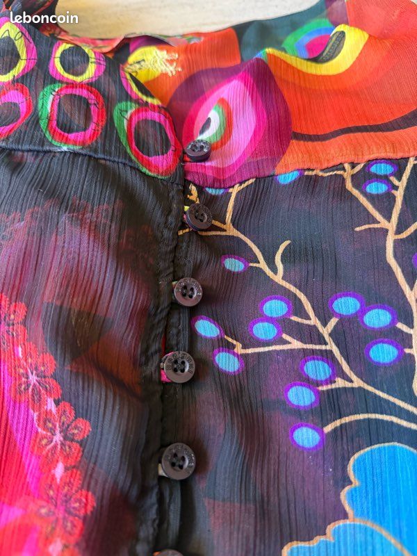 Tunique,haut desigual taille 9 ans 10 ans