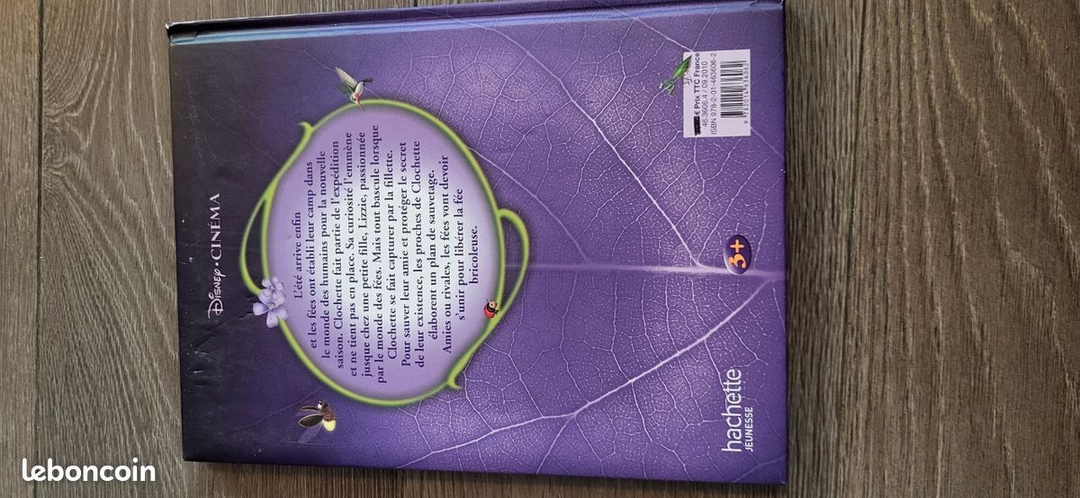 Livre fée clochette (image 4)