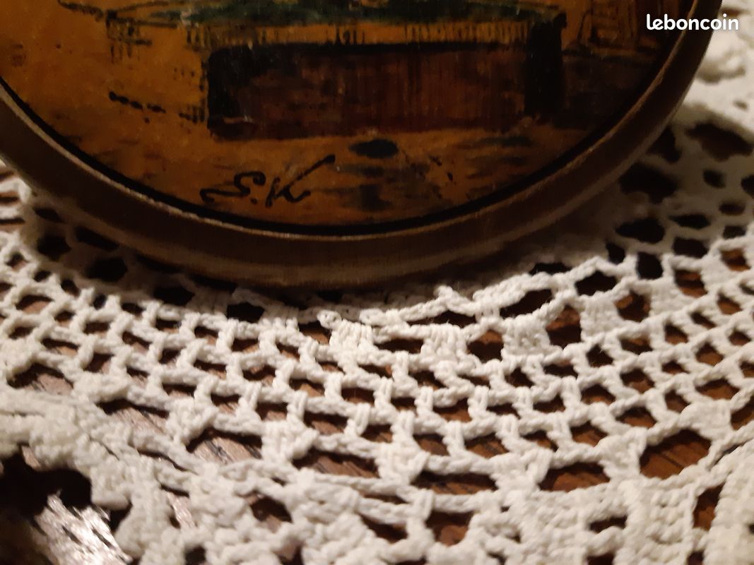 Boîte à souvenirs en Bois Vintage (image 7)