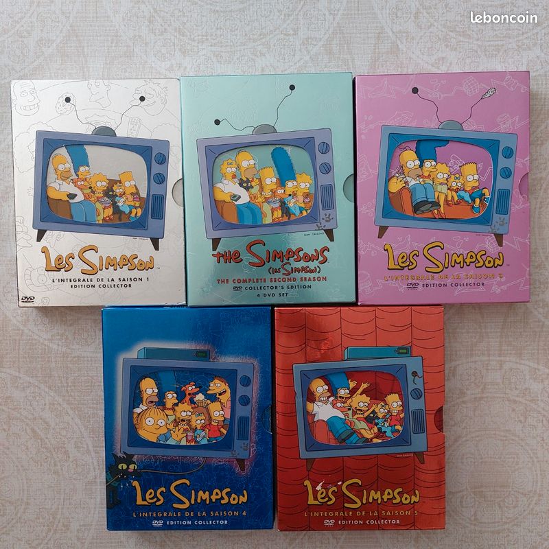 Les Simpson saison 1 à 5 édition collector (image 1)