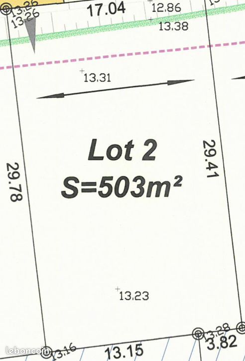 Terrain 503 m² Les Magnils Reigniers · à Les Magnils-Reigniers · 28 200 €