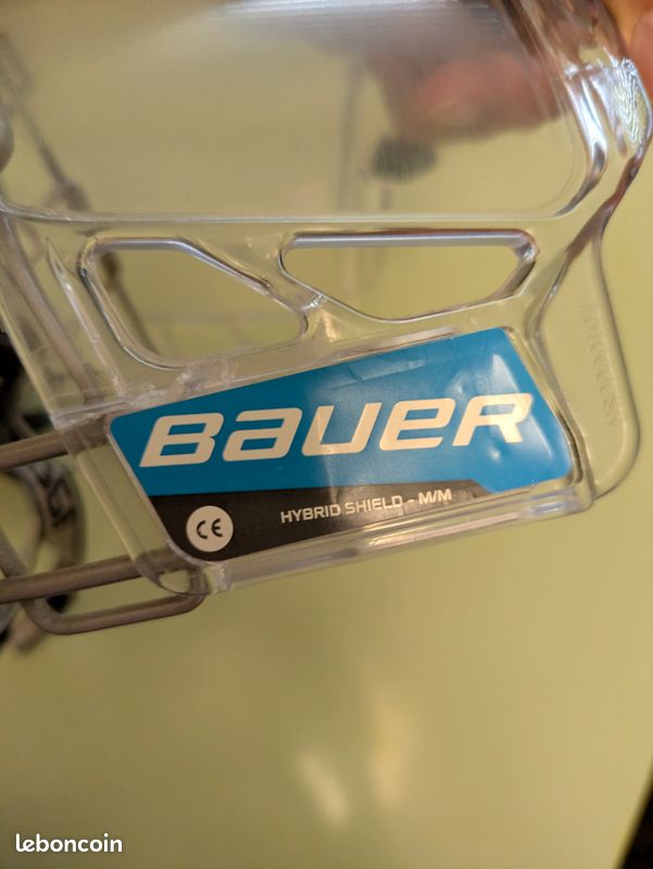 Visière casque hockey Bauer Hybrid shield - M/M : BIEN LIRE (image 3)