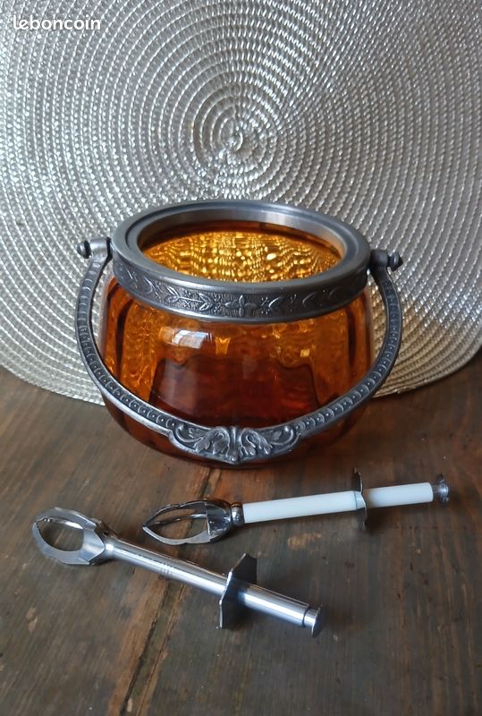 Bonbonnière verres coupelles ambré ( a partir de 12) (image 20)