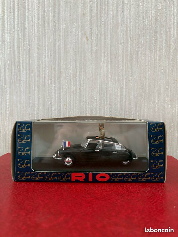Miniature Rio 1/43 - Citroën DS 19 Radio Monte Carlo 1967, Collection