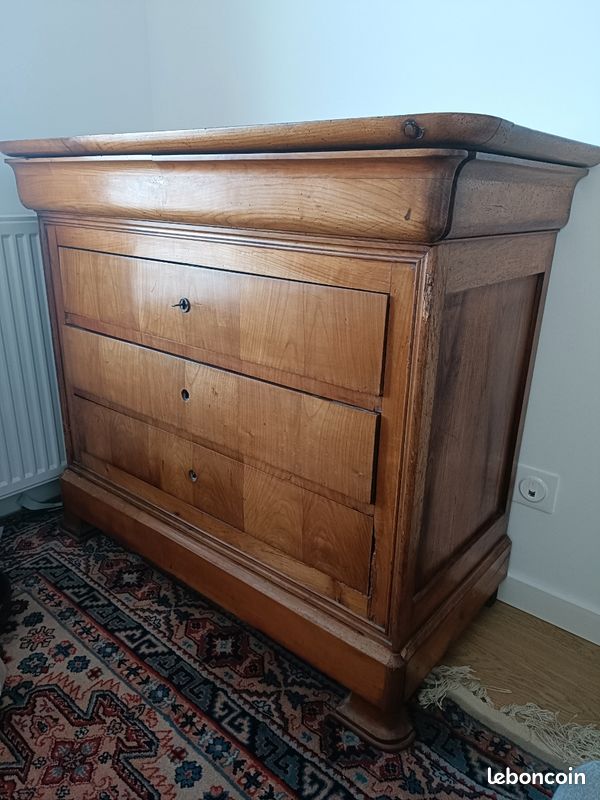 Commode bois vintage (image 1)