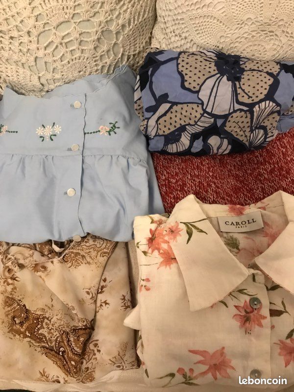 Lot de 5 vêtements femme L (image 1)