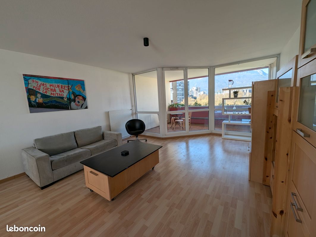 Appartement T3-T4 style Loft étage élevé allée de la Pelouse Grenoble 38100 (image 7)