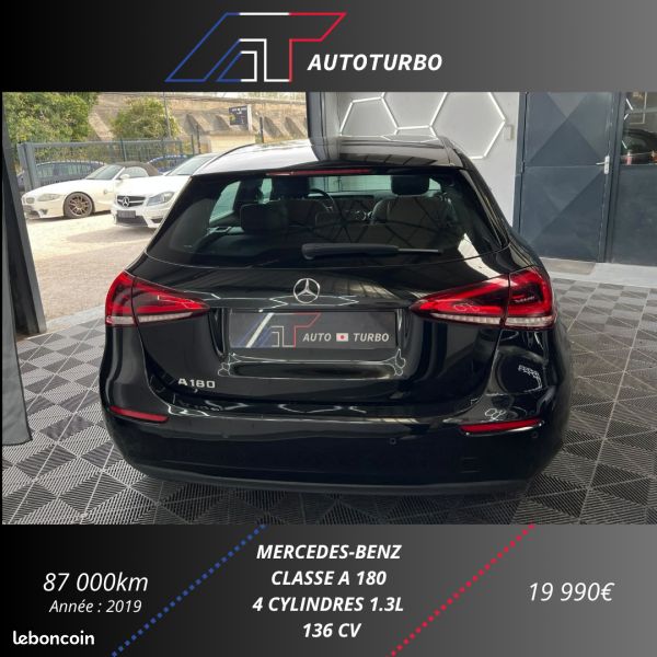 Mercedes CLASSE A 180 136CH BUSINESS LINE 7G-DCT (image 9)