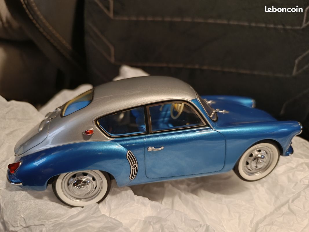 Miniature NOREV Renault Alpine A106 #127 Tour De France - Échelle 1/43 - Blanc - Incomplète (sans Boîte)