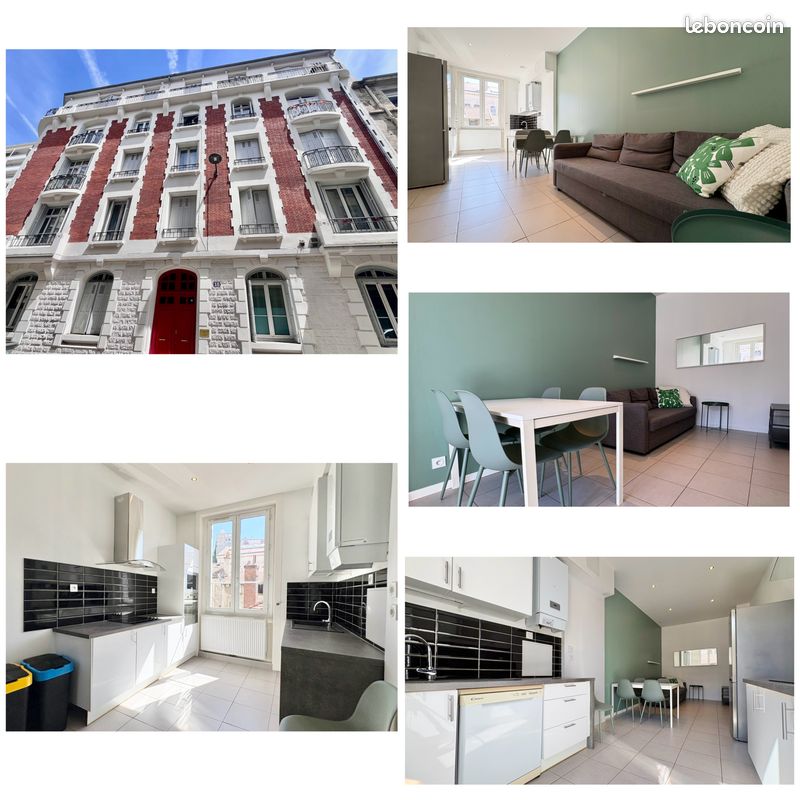 Appartement 4 pièces 90 m² · à Saint-Étienne · 90 m² · 840 €